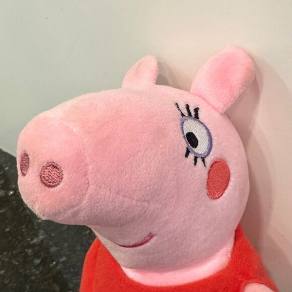Peppa Pig Plush Toy - Pink and Red. Size 10” - Picture 2 of 10